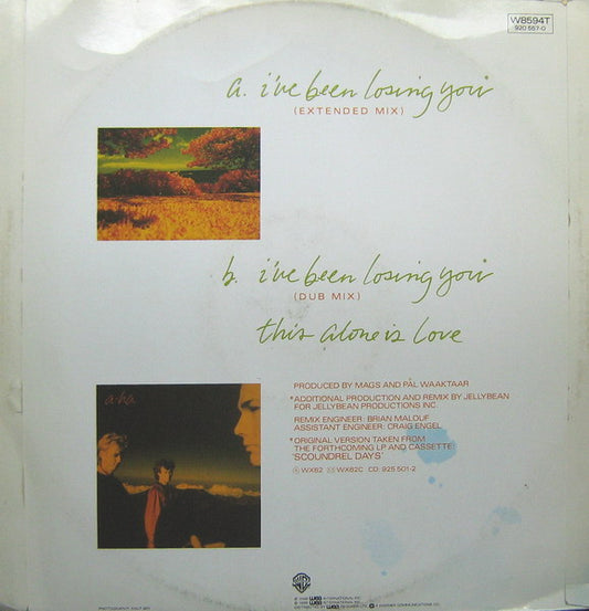 a-ha : I've Been Losing You (Extended Mix) (12", PRS)
