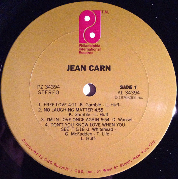Jean Carn : Jean Carn (LP, Album, Pit)