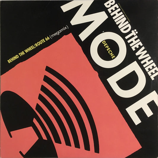 Depeche Mode : Behind The Wheel / Route 66 (Megamix) (12", Maxi, Spe)