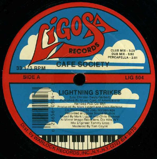 Cafe Society : Lightning Strikes (12")