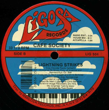Cafe Society : Lightning Strikes (12")
