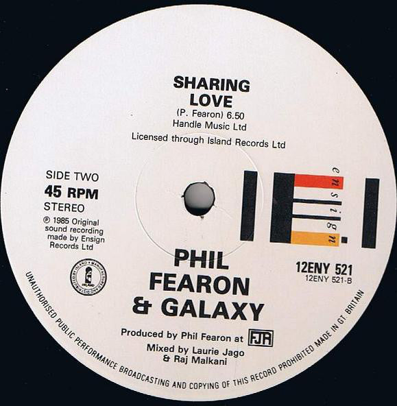 Phil Fearon & Galaxy Featuring Dorothy Galdez : This Kind Of Love (12")