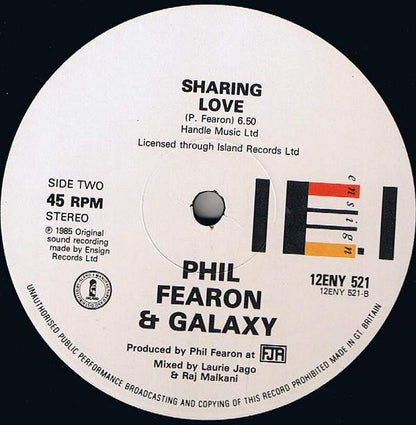 Phil Fearon & Galaxy Featuring Dorothy Galdez : This Kind Of Love (12")