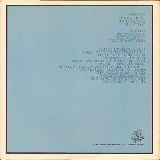 Grand Tour : On Such A Winter's Day (LP, Album, Whi)