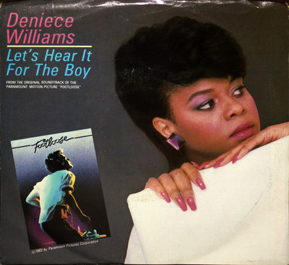 Deniece Williams : Let's Hear It For The Boy (7", Single, Styrene, Pit)