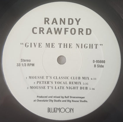 Randy Crawford : Give Me The Night (12")