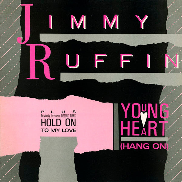 Jimmy Ruffin : Young Heart (Hang On) / Hold On To My Love (12")