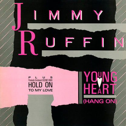 Jimmy Ruffin : Young Heart (Hang On) / Hold On To My Love (12")