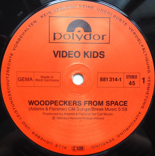 Video Kids : Woodpeckers From Space (12", Maxi)