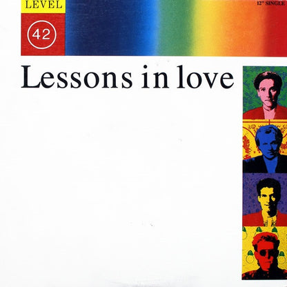Level 42 : Lessons In Love (12", Single, Ind)