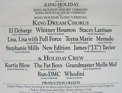 King Dream Chorus & Holiday Crew : King Holiday (12", Single)