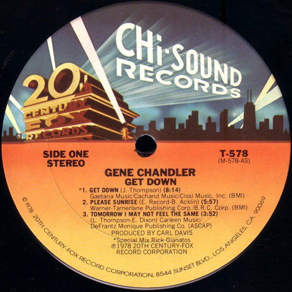 Gene Chandler : Get Down (LP, Album, San)