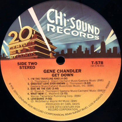 Gene Chandler : Get Down (LP, Album, San)