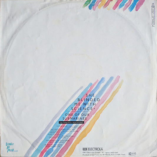 Thomas Dolby : She Blinded Me With Science (12", Maxi)