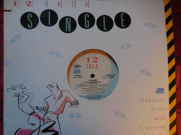 Rachel (2) : Love Emergency (12", Promo, SP )
