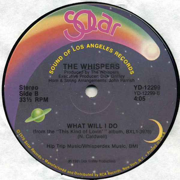 The Whispers : This Kind Of Lovin' (12")