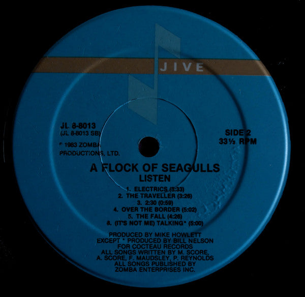 A Flock Of Seagulls : Listen (LP, Album, Hau)