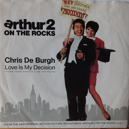 Chris de Burgh : Love Is My Decision (7", Single)