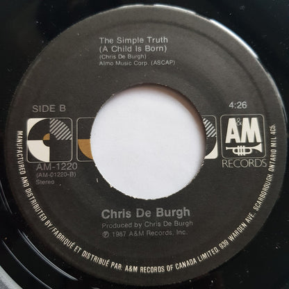 Chris de Burgh : Love Is My Decision (7", Single)