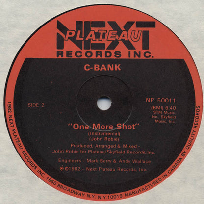 C-Bank : One More Shot (12")