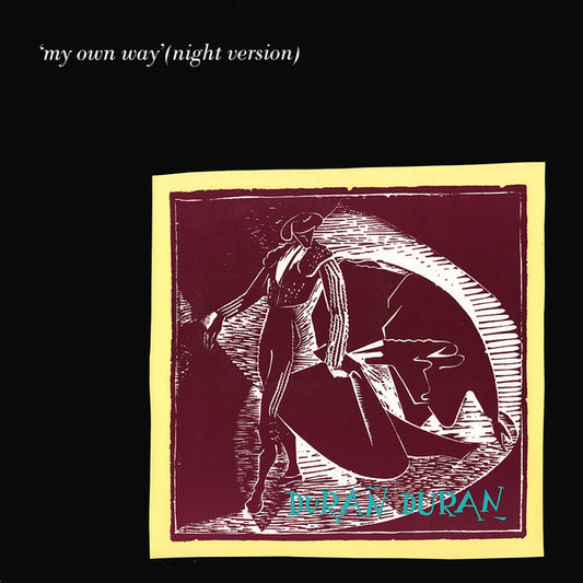 Duran Duran : My Own Way (Night Version) (12", Single, Blu)