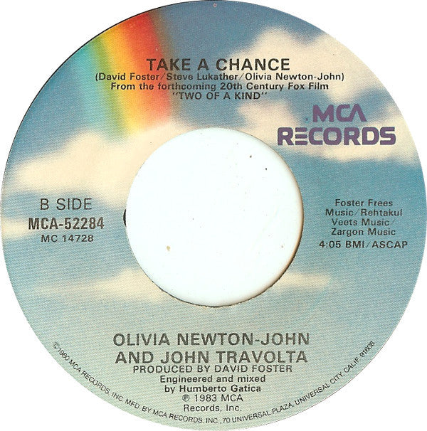 Olivia* : Twist Of Fate (7", Single, Glo)