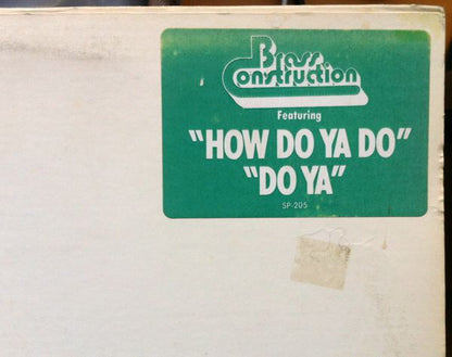Brass Construction : How Do You Do (What You Do To Me) (12", Promo)