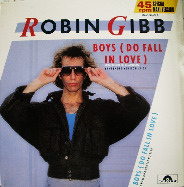 Robin Gibb : Boys (Do Fall In Love) (12", Maxi)