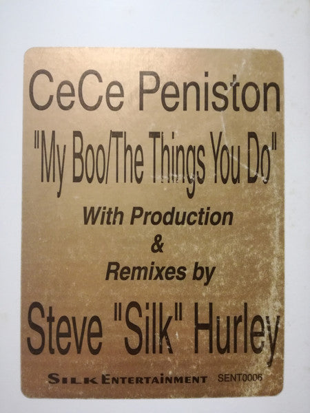 Ce Ce Peniston : My Boo (The Things You Do) (12")