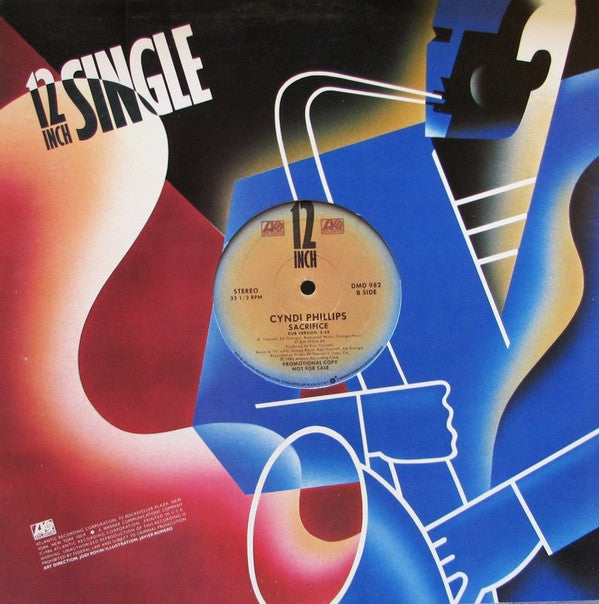Cyndi Phillips : Sacrifice (12", Single, Promo, ARC)
