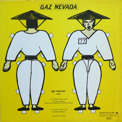 Gaznevada : I.C. Love Affair (12")