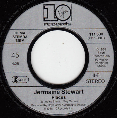 Jermaine Stewart : Don't Talk Dirty To Me (7", Single)