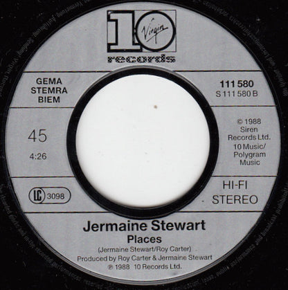 Jermaine Stewart : Don't Talk Dirty To Me (7", Single)