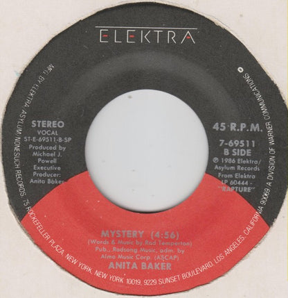 Anita Baker : Caught Up In The Rapture (7", Single, SP )