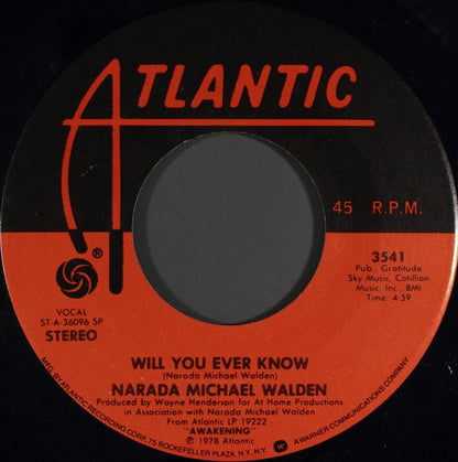 Narada Michael Walden : I Don't Want Nobody Else (To Dance With You) (7", Single, Spe)