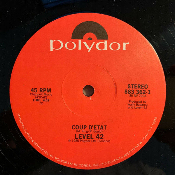 Level 42 : Something About You (12", PRC)