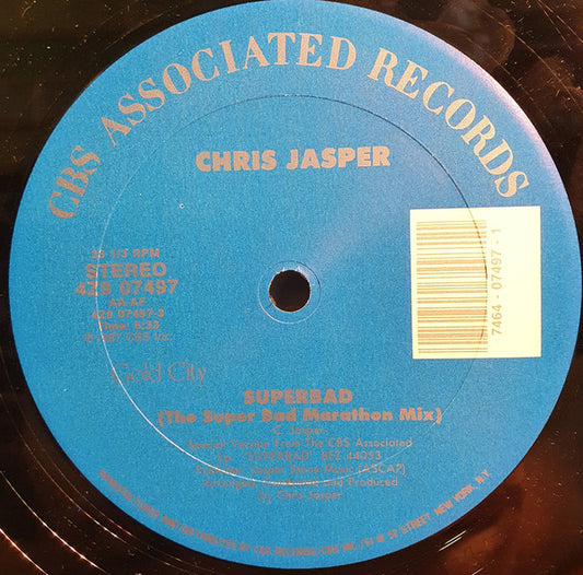 Chris Jasper : Superbad (12")
