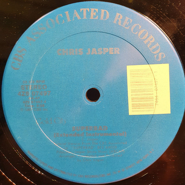 Chris Jasper : Superbad (12")
