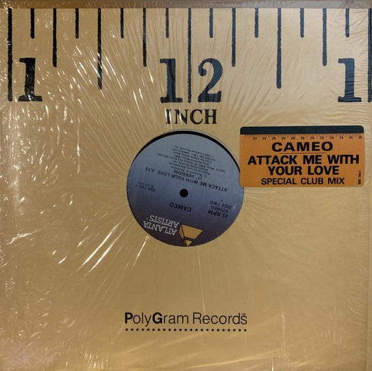 Cameo : Attack Me With Your Love (12")