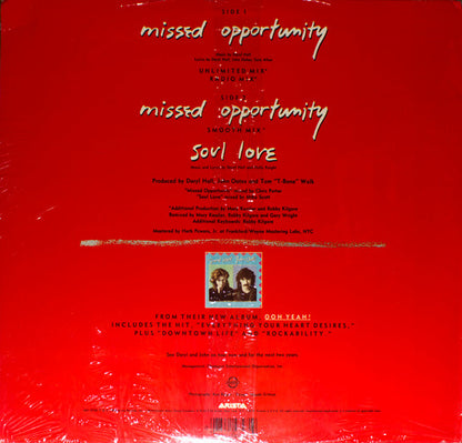 Daryl Hall & John Oates : Missed Opportunity (12")