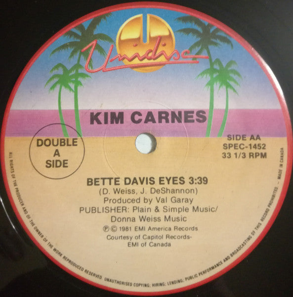 George Clinton / Kim Carnes : Atomic Dog / Bette Davis Eyes (12", Dic)