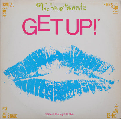 Technotronic : Get Up! (Before The Night Is Over) (12", Single)