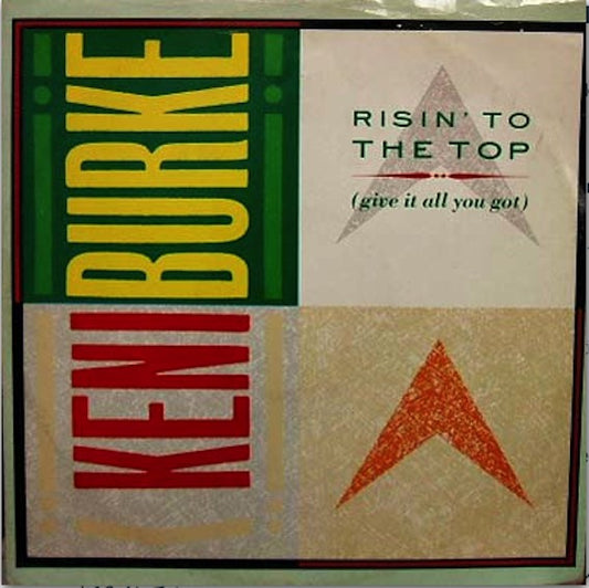 Keni Burke : Risin' To The Top (12", RE)
