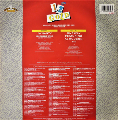 Dynasty / One Way Featuring Al Hudson : I Don't Wanna Be A Freak / Music (12", RE)