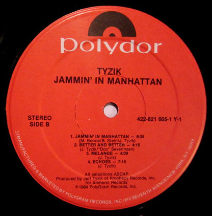 Jeff Tyzik : Jammin' In Manhattan (LP, Album)