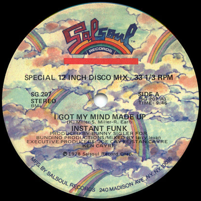 Instant Funk : I Got My Mind Made Up / Crying (12", Single)
