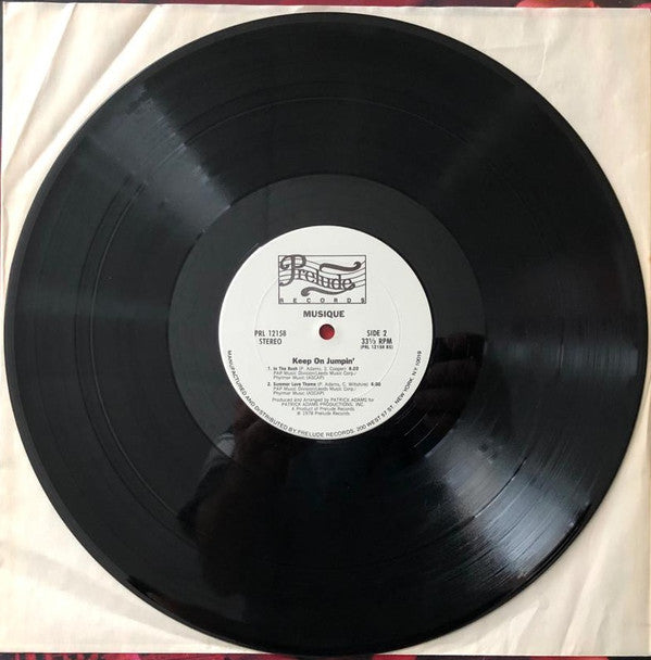 Musique : Keep On Jumpin' (LP, Album, Whi)