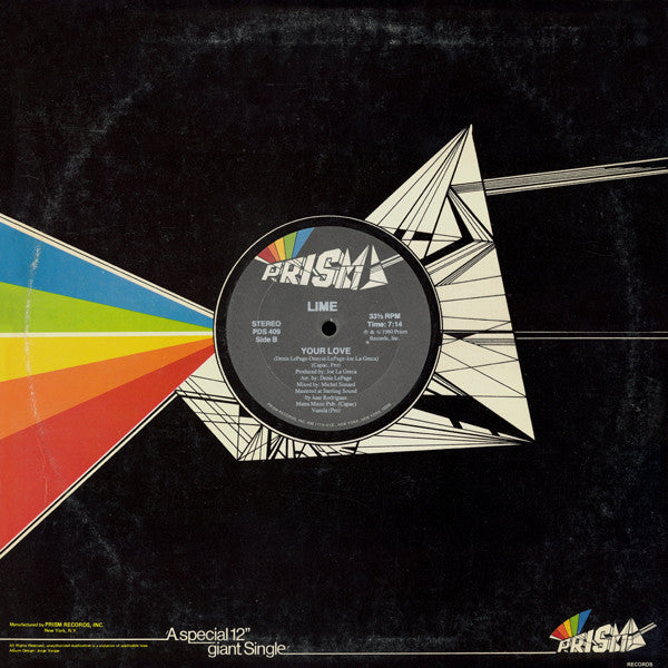 Lime (2) : Your Love (12", Single)