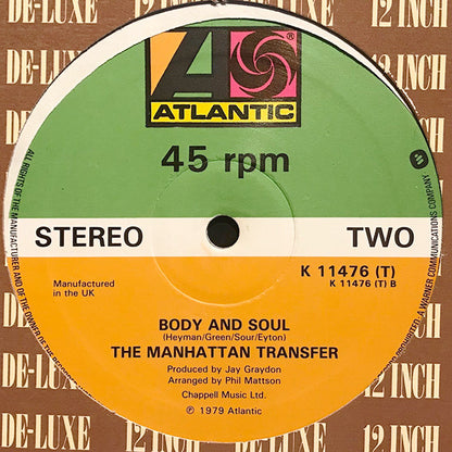 The Manhattan Transfer : Twilight Zone / Twilight Tone (12", Single)