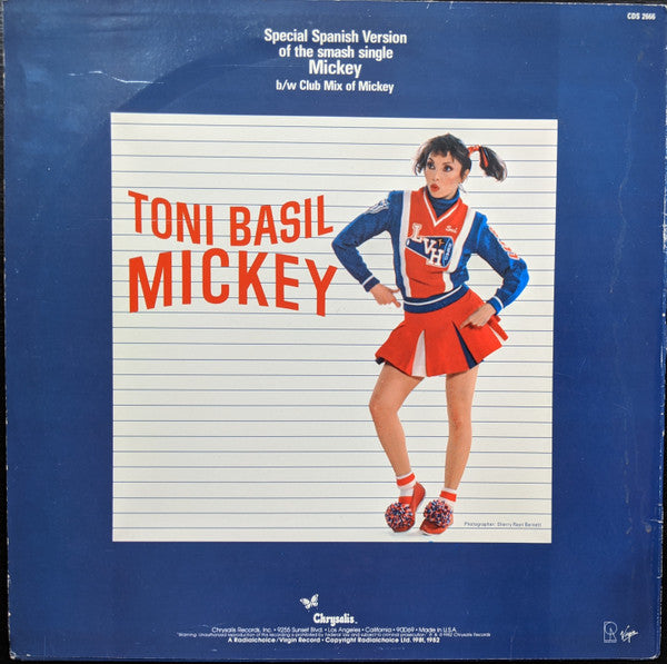 Toni Basil : Mickey (12", Single)